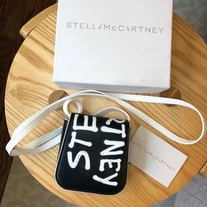 Stella McCartney Logo crossbody bag with Ed Curtis